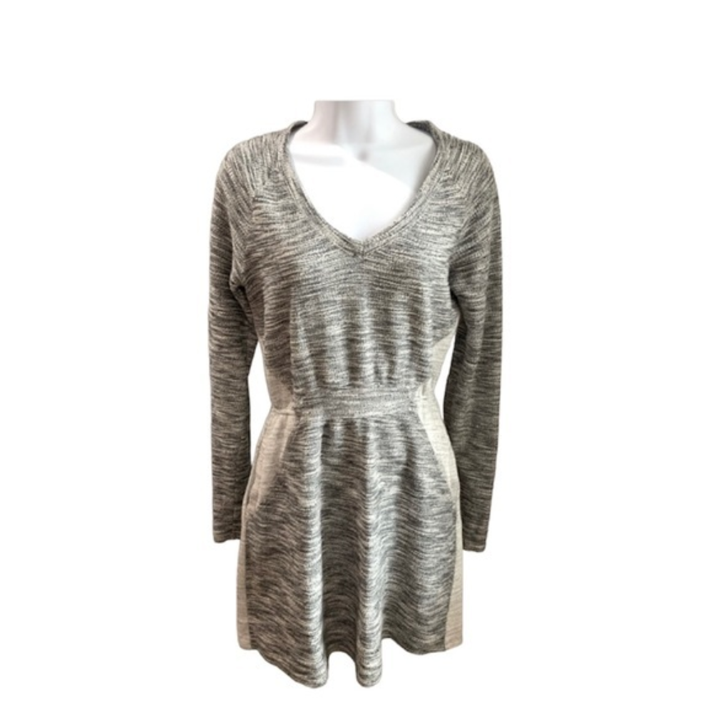 Anthropologie Saturday Sunday Women's Gael Marled Knit Dress Gray Size X Small